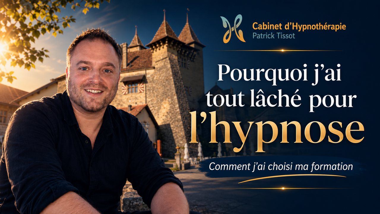 Patrick Tissot présente pourquoi il a choisi sa formation en hypnose thérapeutique avec Denis Jaccard